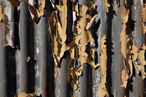 Premium Photo Close Up Of Corrugated Iron