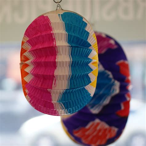 Mexican Paper Lanterns Round Or Lantern Shape Zinnia Folk Arts