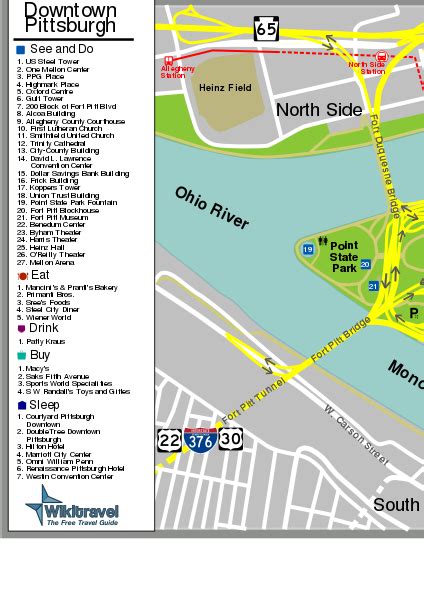 File:Pittsburgh downtown map.svg - Wikitravel Shared