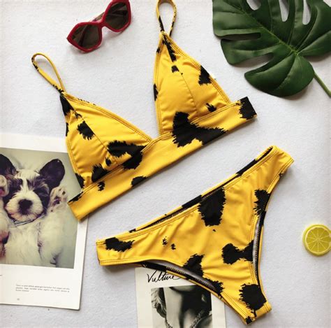 Pop Leopard Print Sexy Bikini On Luulla