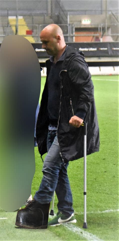 Hot Guy With His New Built Up Orthopedic Boot Menedits On Tumblr