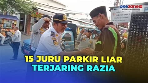 Juru Parkir Liar Di Cengkareng Dan Kebon Jeruk Terjaring Razia