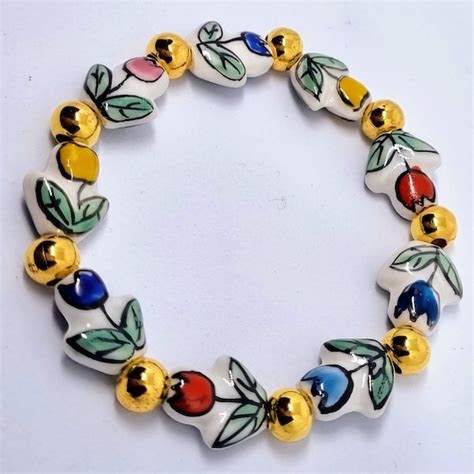 Delft Blue Beads Etsy