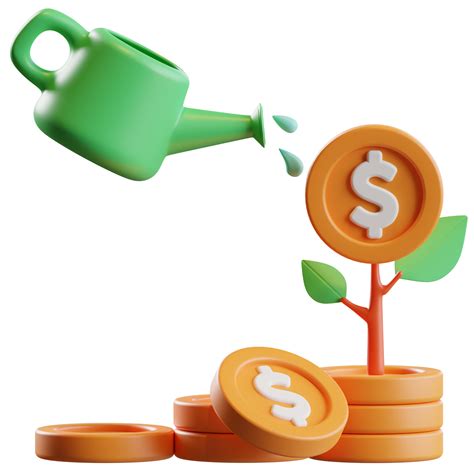 Investment Money 3d Illustration 13167041 Png