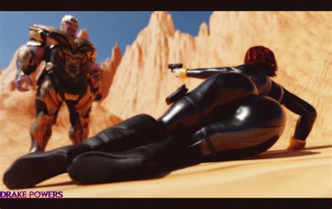 Rule 34 1boy 1girls 3d Alien Ass Ass Focus Avengers Infinity War Black Widow Marvel Blender