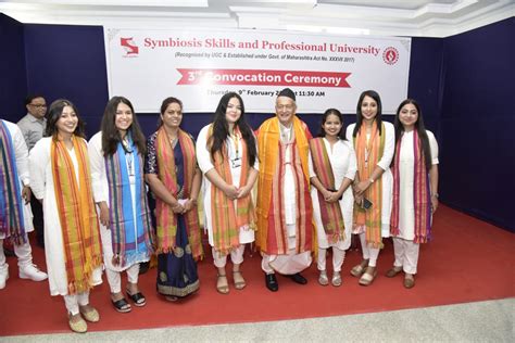 Symbiosis Skills And Professional University Holds 3rd Convocation