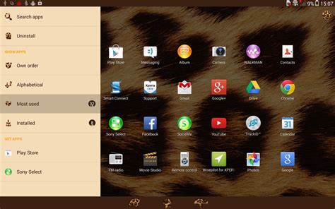 Heres How Sonys Android 43 ‘xperia Themes Look On The Xperia Tablet