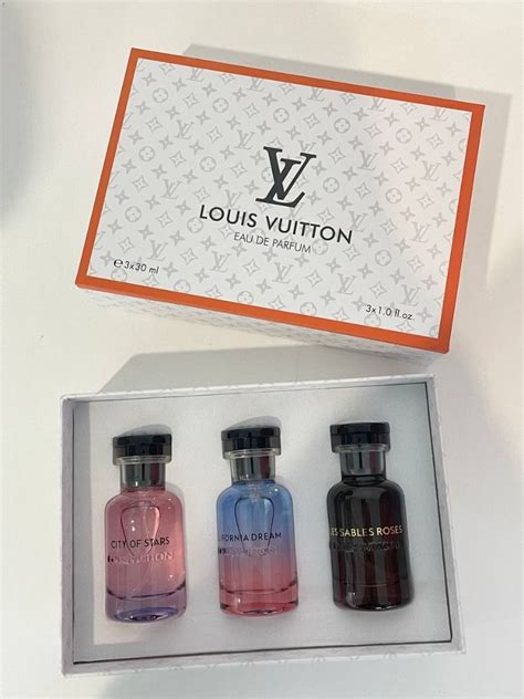 Original Authentic Louis Vuitton Lv Edp 3in1 Set 3x30ml Beauty And Personal Care Fragrance