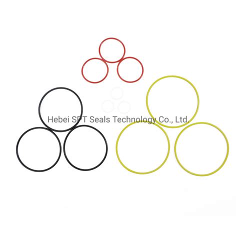 FKM PTFE EPDM NBR Silicone Rubber O Ring O Ring With Food Grade Silicon