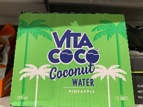 Vita Coco Coconut Water Pineapple 12 X 500ml