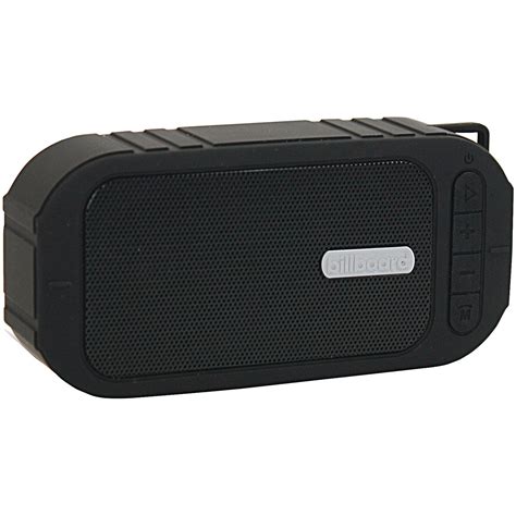 Billboard Bb Water Resistant Bluetooth Speaker Black Walmart