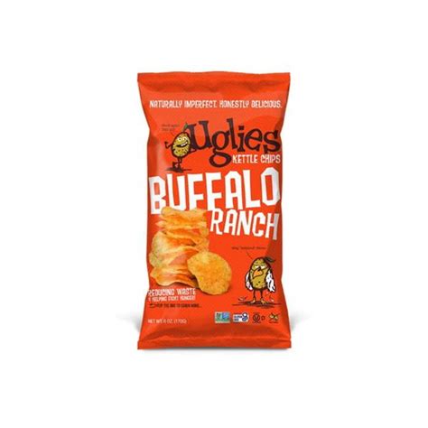 Midwest Distribution 129059 Uglies 2 Oz Buffalo Ranch Chips Case Of 10