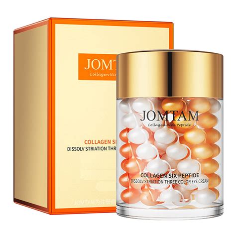 Amazon.com: JOMTAM Collagen Six Peptide Dissolve Striation Three Color ...