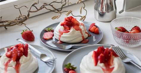 Mini Pavlovas Mit Erdbeeren Rezept Ja Nat Rlich