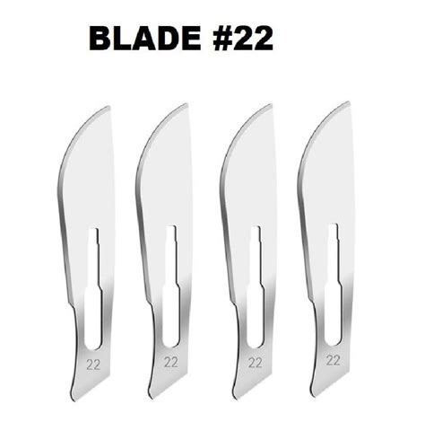 Carbon Steel Straight Blade Surgical Blades Scalpels For