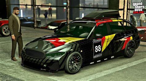 Gumball STYLE BMW Wagon In GTA Online Ubermacht Rhinehart