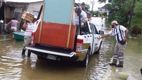 Lluvias Torrenciales Dejan Afectaciones En Al Menos 7 Municipios De