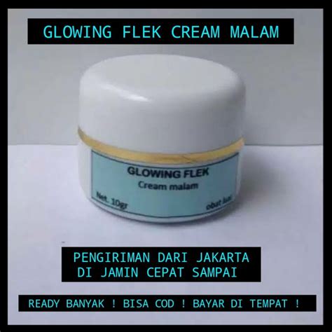 Terampuh Glowing Flek Cream Malam Terjamin Original Theraskin