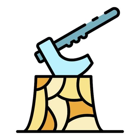 Premium Vector Carpenter Axe Icon Outline Carpenter Axe Vector Icon