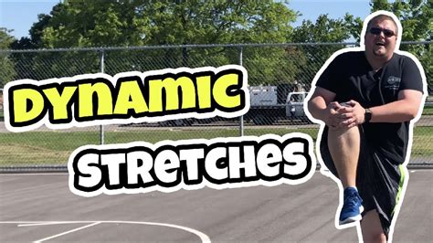 Dynamic Stretches For Basketball Players Youtube