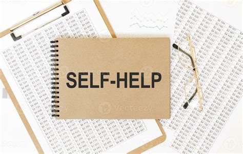 Craft Colour Notepad With Text Self Help Notepad With Eyeglasses And