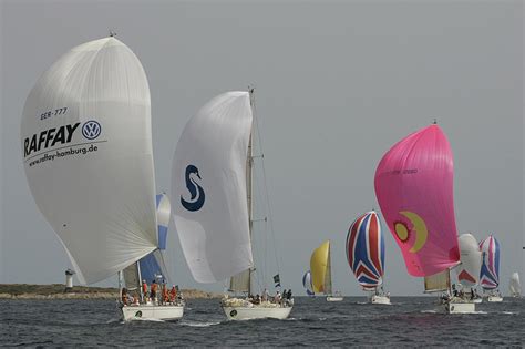 Racing On Day Two Of The Rolex Swan Cup At Porto Cervo Sardinia