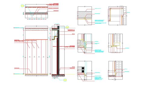 Dwg Glass Facade Elevation Interior Working Drawing Autocad File Cadbull