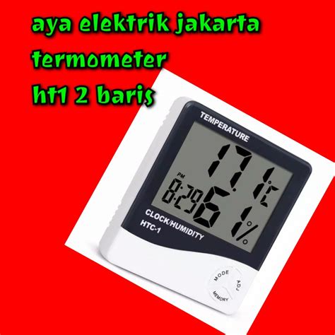 Jual Ttbdg Htc Termometer Digital Temperatur Digital Suhu Ruangan