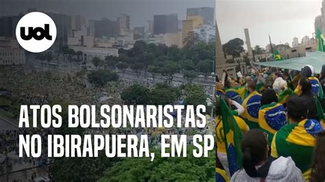 Ibirapuera V Deos Mostram Ato De Bolsonaristas Em Frente A Quartel Do