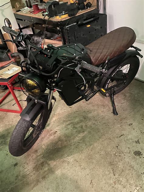 Cafe Racer Ebike Motor + battery upgrades : r/ebikes
