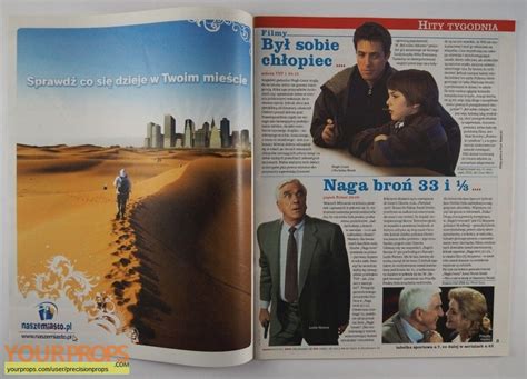 Naked Gun The Final Insult Polish Tele Magazyn Magazine Original Prod Material