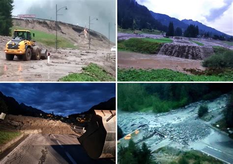 Maltempo In Trentino Alto Adige Forti Temporali Frane E Torrenti