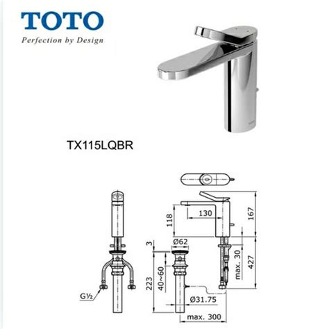 Jual Kran Wastafel TOTO TX LQBR Hot Cold Jakarta Selatan Bebeca Shop Tokopedia