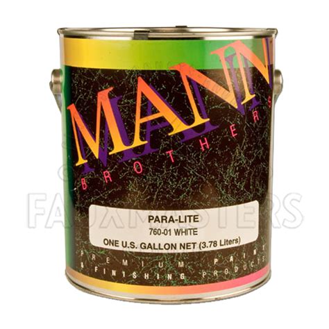 Mann Brothers- Para-Lite Casein Paint - Faux Painting Training & Education