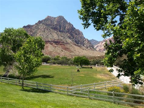 Spring Mountain Ranch State Park A Nevada State Park Located Near Las