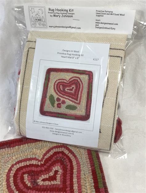 Rug Hooking Kits Designs In Wool By Mary Johnson