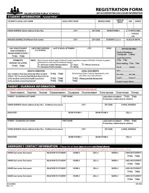 Fillable Online Salkeiz K12 Or SEE ACCOMPANYING DISCLOSURE INFORMATION