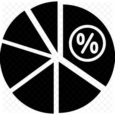 Income Pie Chart Icon Download In Glyph Style