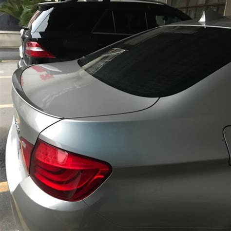 For Bmw F10 F18 Spoiler Abs Material Car Rear Wing Primer Color Rear