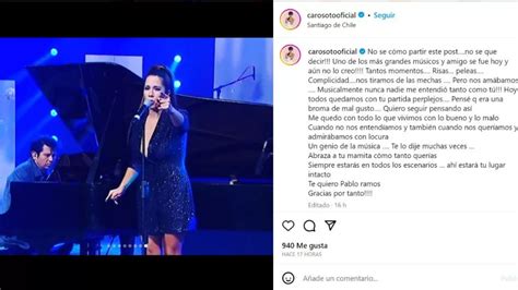 Nos Am Bamos La Reflexi N De Carolina Soto Tras Sufrir Inesperada