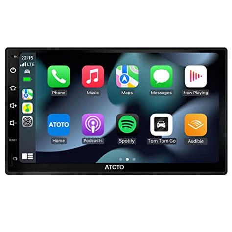 ATOTO F7 Pro 7 Inch Double Din In Dash Video Receiver CarPlay