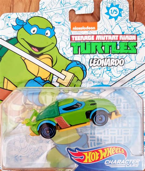 Hot Wheels Character Cars Tartarugas Ninjas Leonardo Universo Hot Wheels