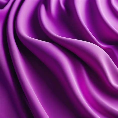 Premium Photo Rippled Cloth Abstract Purple Wave Background