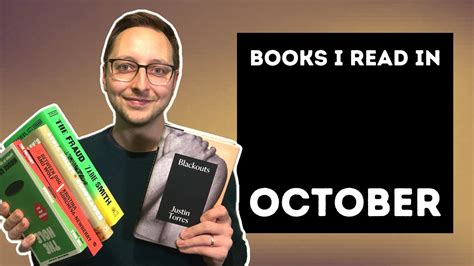 Books I Read In October Reading Wrap Up YouTube