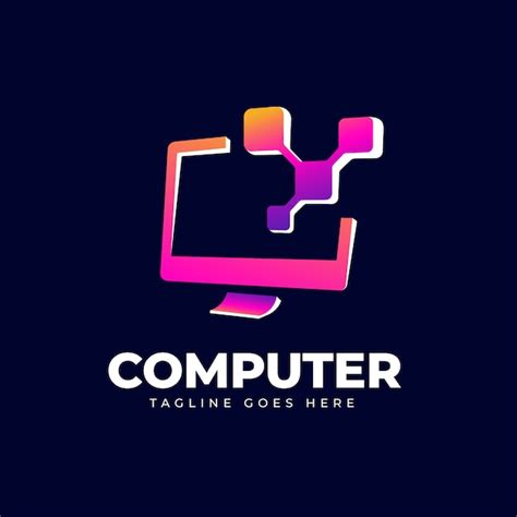 Computer Logos Vectors And Illustrations For Free Download Freepik