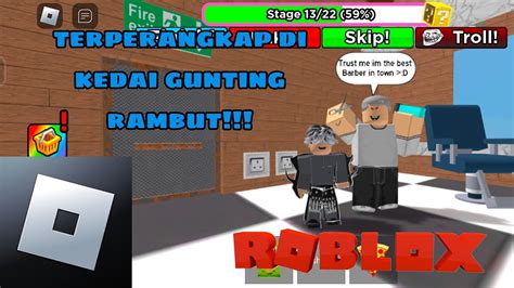 Terperangkap Di Dlm Kedai Gunting Rambut Roblox Malaysia Youtube