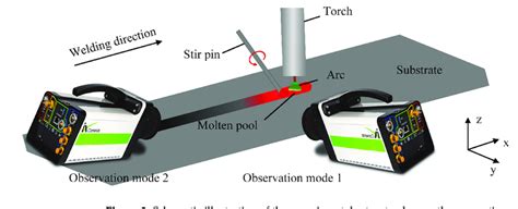 Schematic Illustration Of The Experimental Setup To Observe The