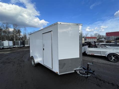 2004 Timberwolf 6x12 Cargo Enclosed Trailer Ramp Door Cm Truck And Trailer Sales Enclosed