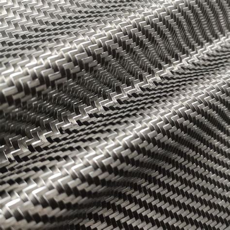 Chine Fabricants De Tissu De Fibre De Carbone Twill Silver Sur Mesure