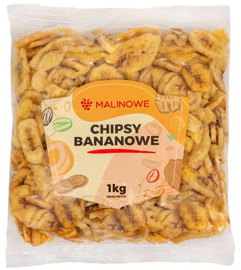 Chipsy Bananowe Suszone Kg Banany Suszone Jako Premium